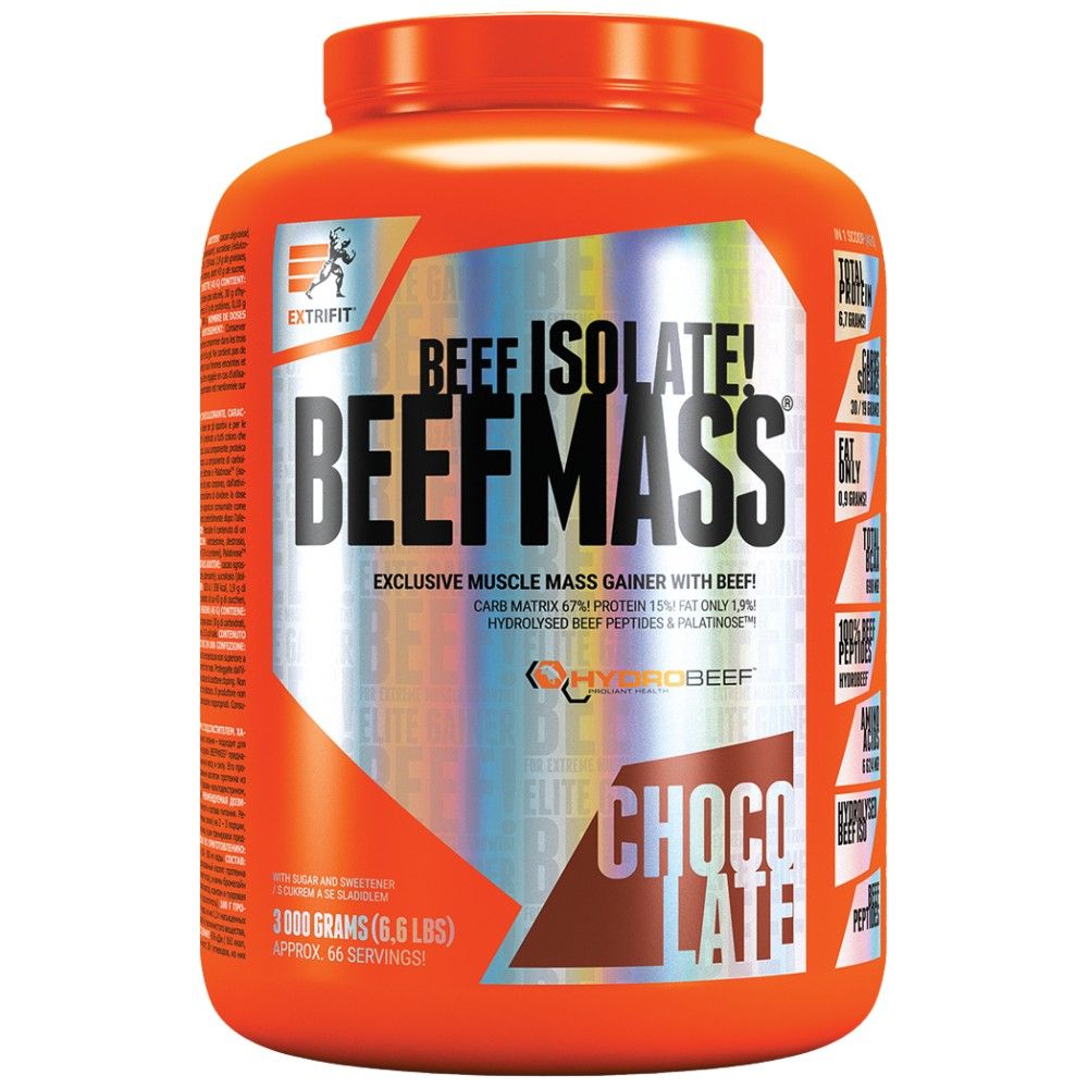 BeefMass - 3000 грама  Extrifit Sports Nutrition - Nutra Best Bulgaria