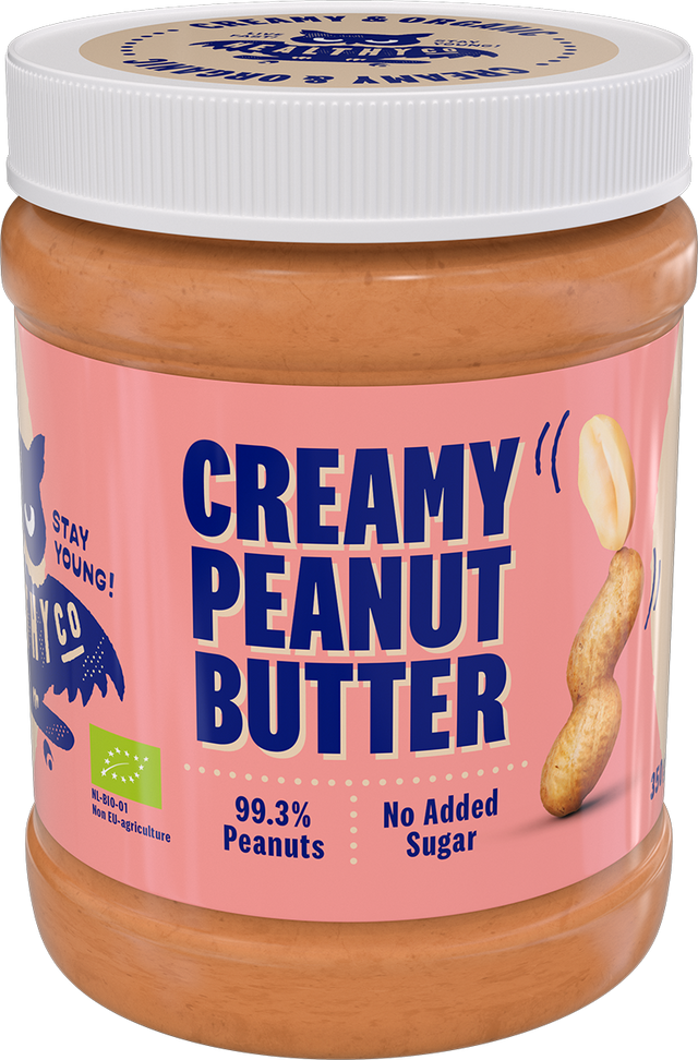 ЕКО фъстъчено масло creamy 350гр. (100% БИО)  HealthyCo - Nutra Best Bulgaria