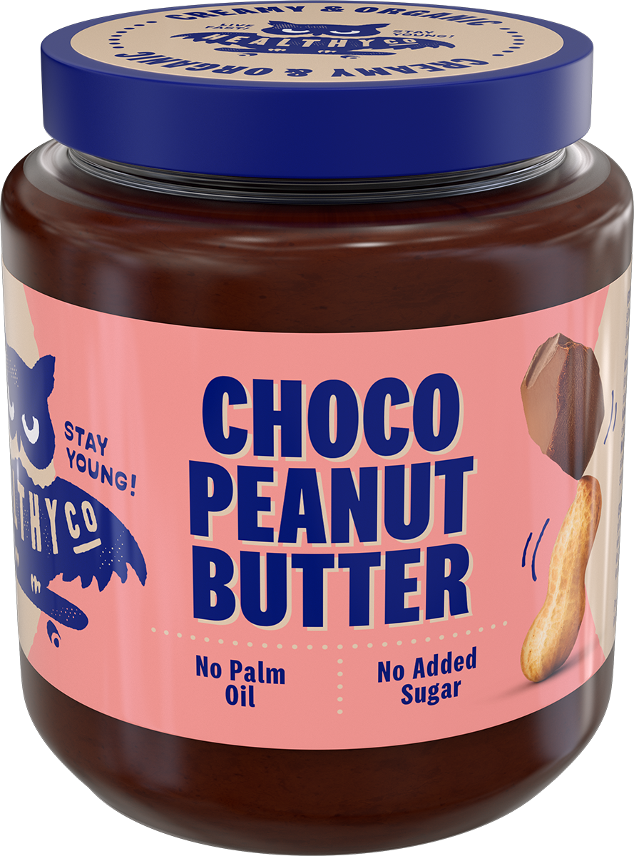 HealthyCo фъстъчено масло choco (шоко) 350гр.  HealthyCo - Nutra Best Bulgaria