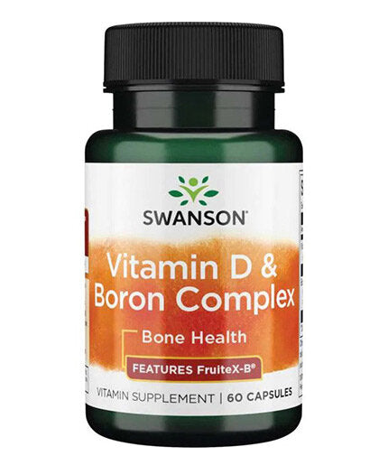 Vitamin D and Boron - 60 капсули  Swanson - Nutra Best Bulgaria