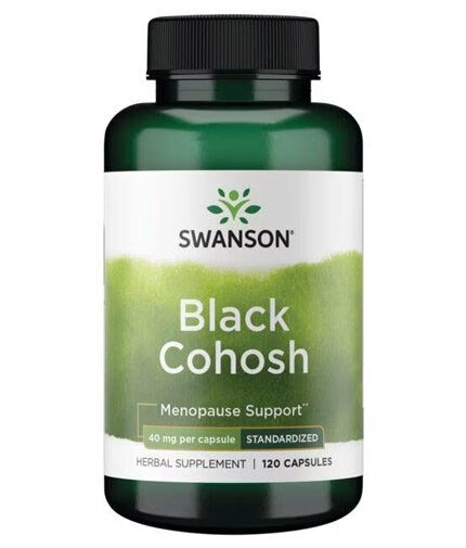 Black Cohosh (Standardized) 550 mg - 120 капсули  Swanson - Nutra Best Bulgaria