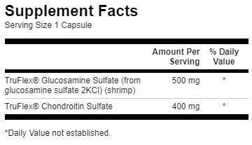 Glucosamine & Chondroitin 500/400 mg - 90 капсули  Swanson - Nutra Best Bulgaria