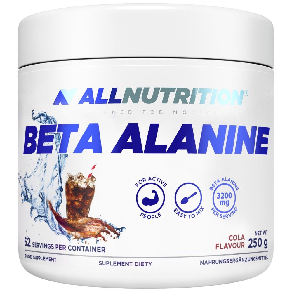 Beta-Alanine Endurance MAX - 250 грама  AllNutrition - Nutra Best Bulgaria