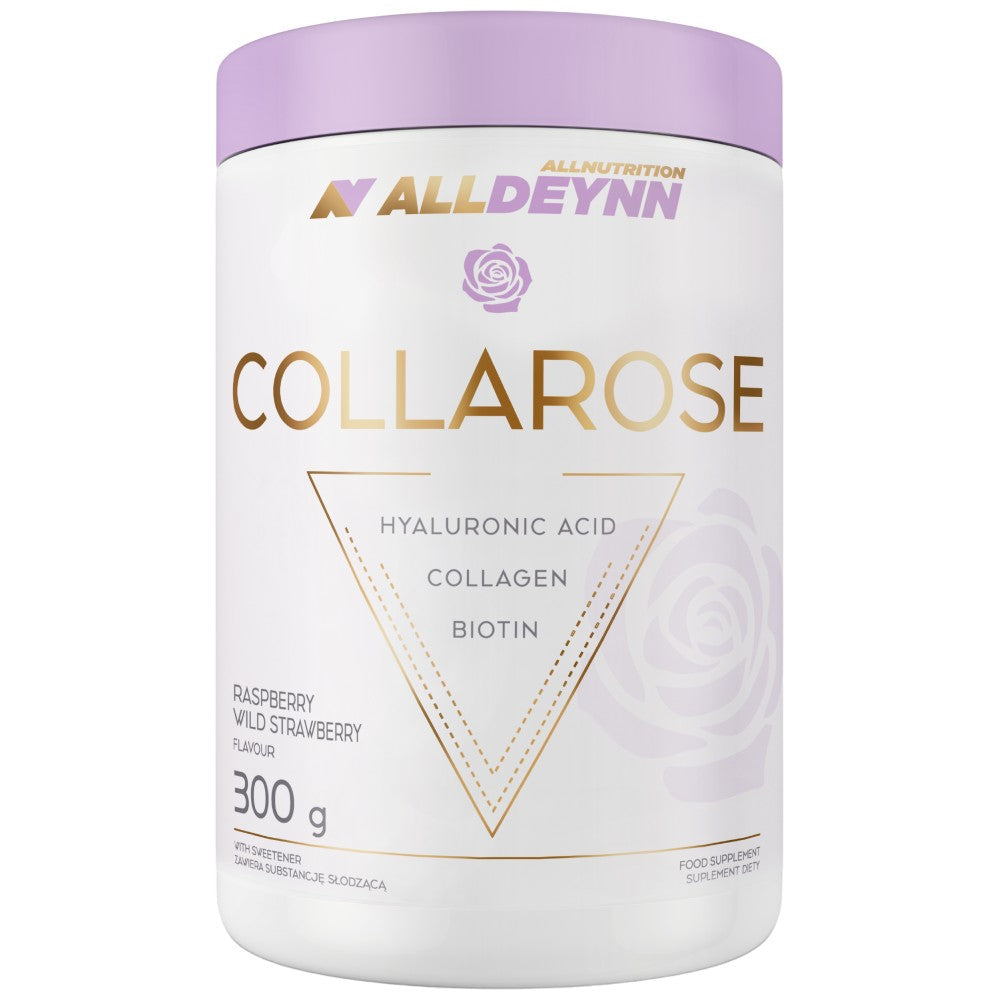 AllDeynn | CollaRose - Collagen with Hyaluronic Acid - 300 грама  AllNutrition - Nutra Best Bulgaria