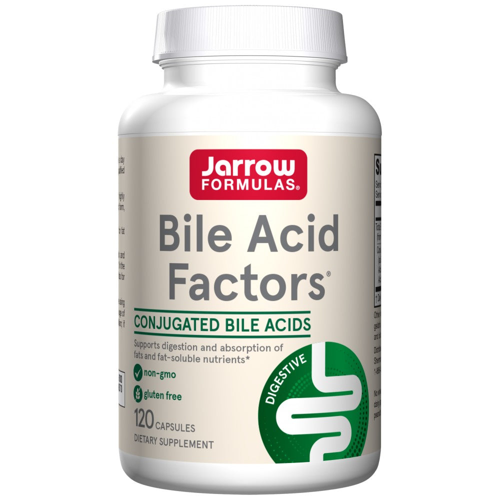 Bile Acid Factors - 120 капсули  Jarrow Formulas - Nutra Best Bulgaria