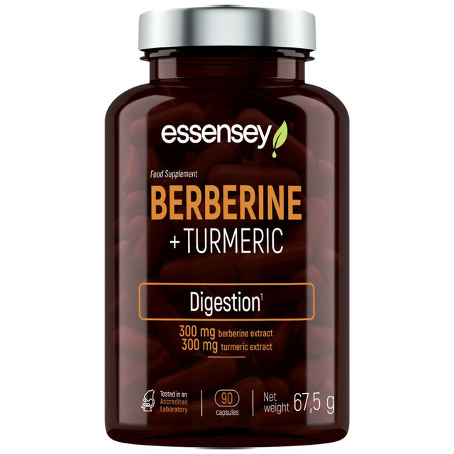 Berberine + Turmeric - 90 капсули  ESSENSEY - Nutra Best Bulgaria