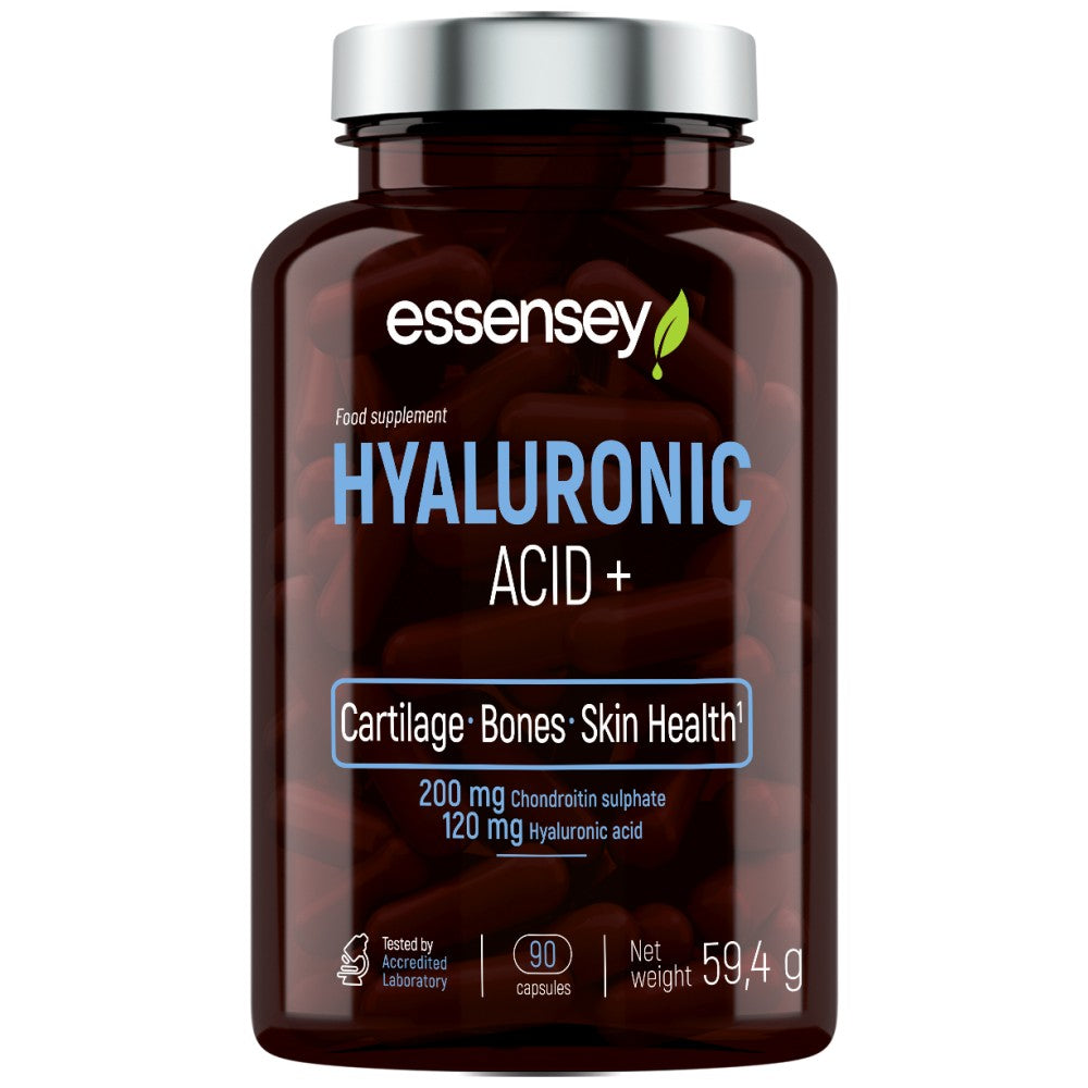 Hyaluronic Acid+ 120 mg - 90 капсули  ESSENSEY - Nutra Best Bulgaria