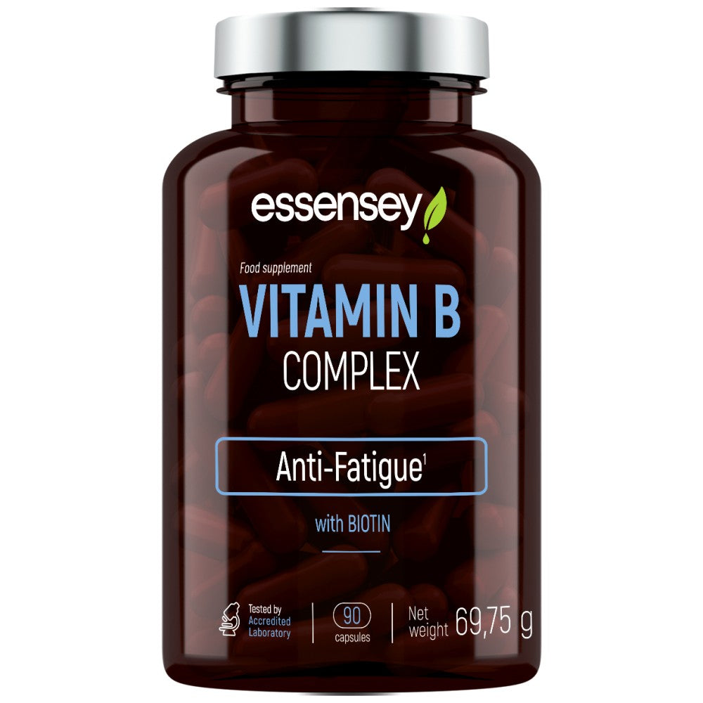 Vitamin B Complex - 90 капсули  ESSENSEY - Nutra Best Bulgaria