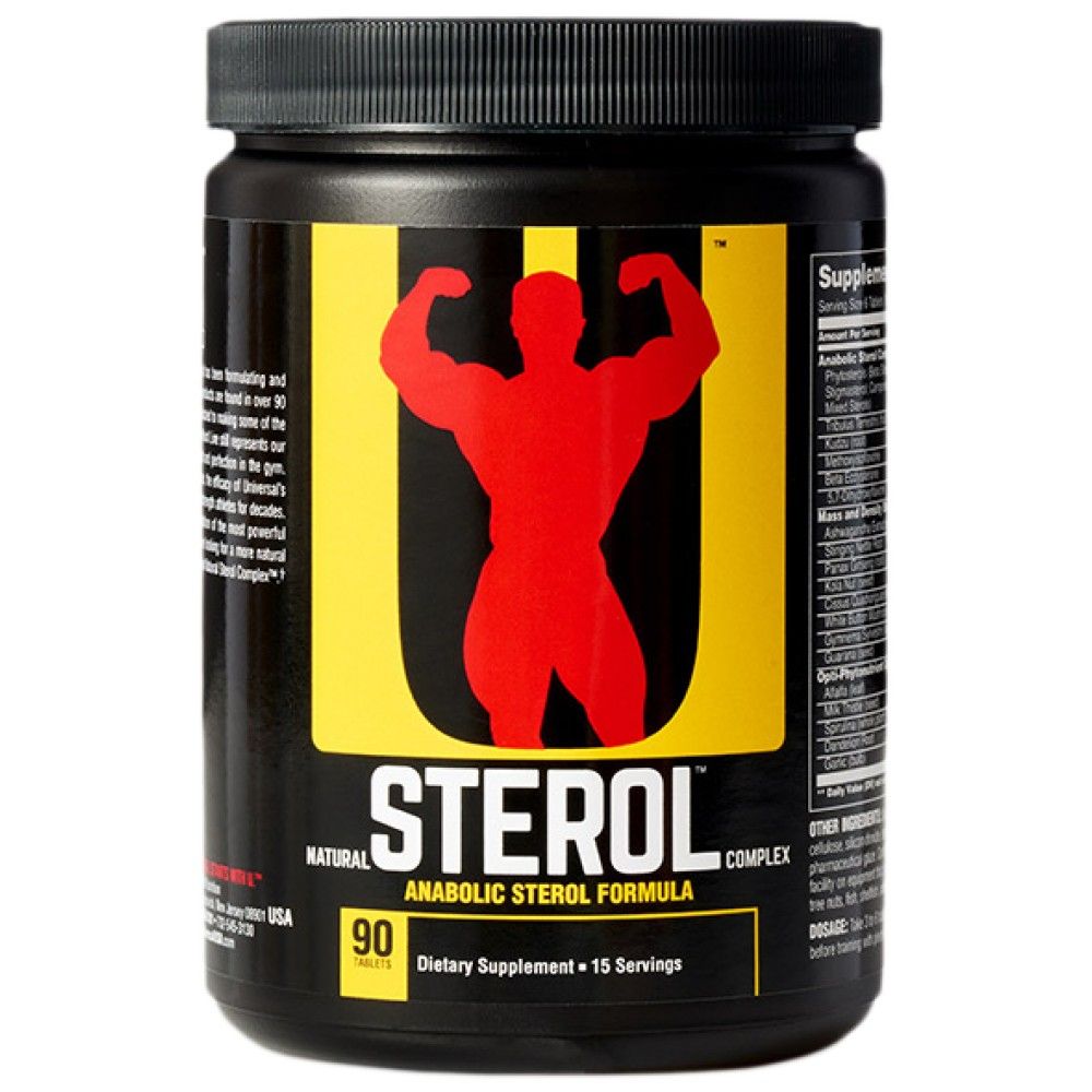 Natural Sterol Complex - 180 Таблетки  Universal Nutrition - Nutra Best Bulgaria