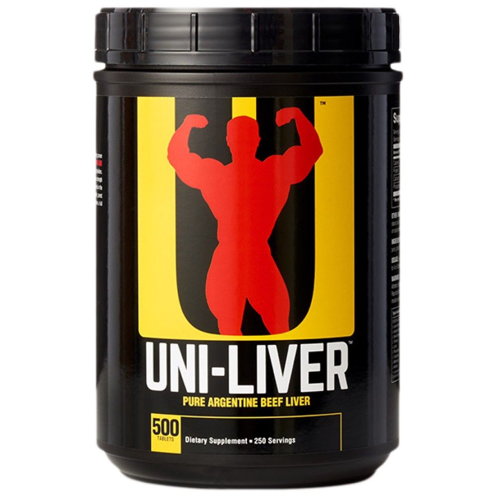 Uni Liver - 250 Таблетки  Universal Nutrition - Nutra Best Bulgaria