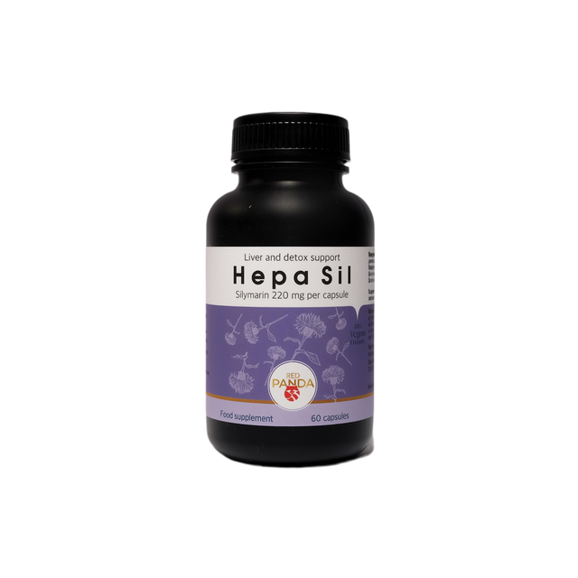 Hepa Sil – 60 капсули / Детоксикация и Черния дроб  Red Panda - Nutra Best Bulgaria