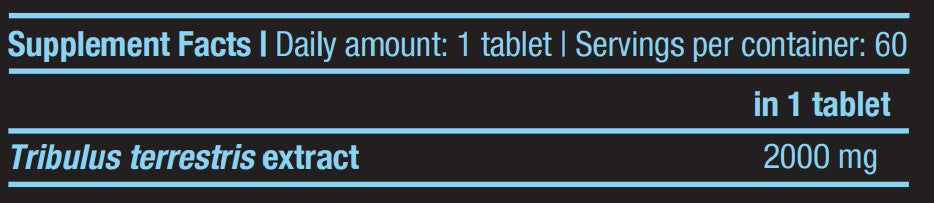 Tribooster / 60 Tabs (промо)  Преоценени - Nutra Best Bulgaria