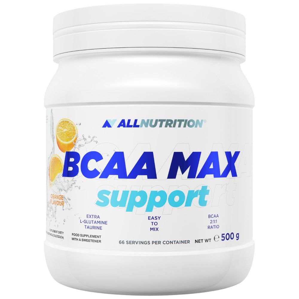 BCAA Max Support - 500 грама  AllNutrition - Nutra Best Bulgaria