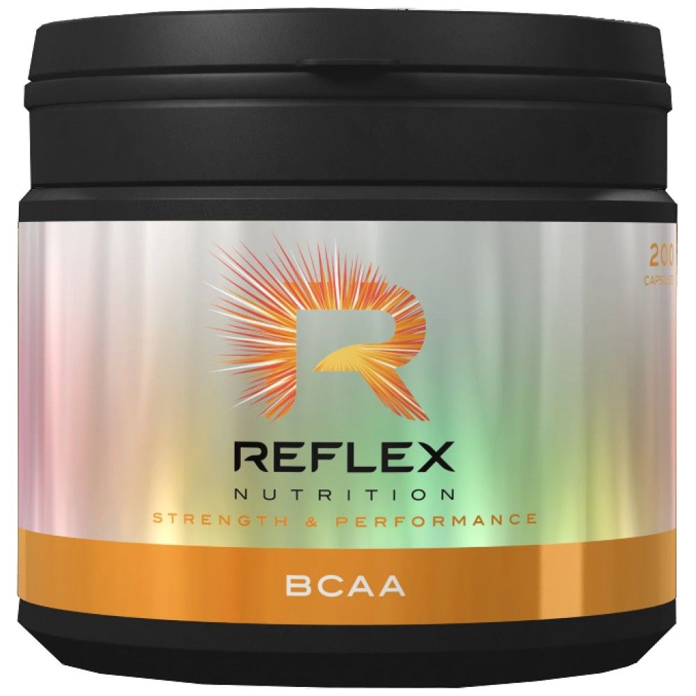 BCAA's - 200 капсули  Reflex - Nutra Best Bulgaria