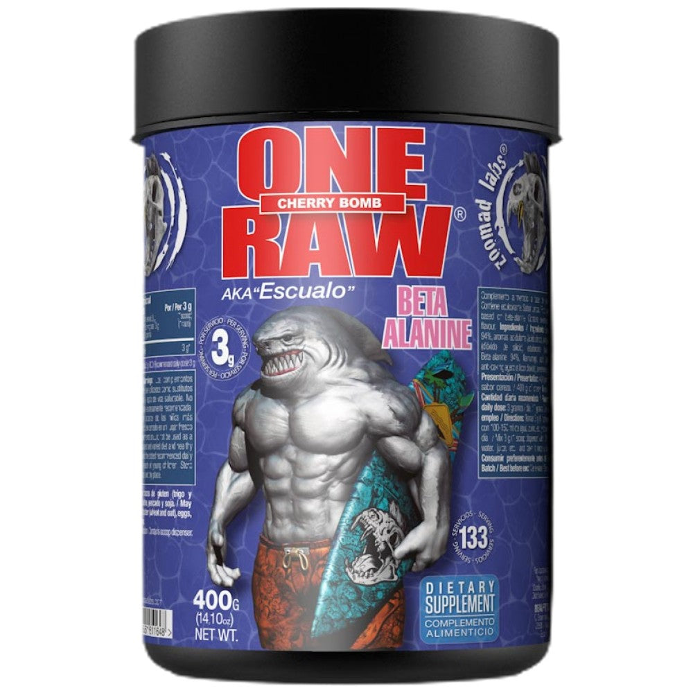 Raw One Beta-Alanine - 400 грама  Zoomad Labs - Nutra Best Bulgaria