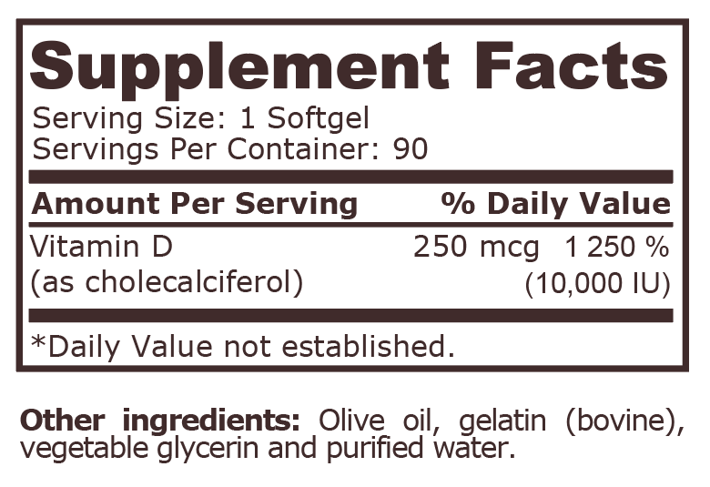 VITAMIN E 1000 IU - 50 Softgels  Pure Nutrition - Nutra Best Bulgaria