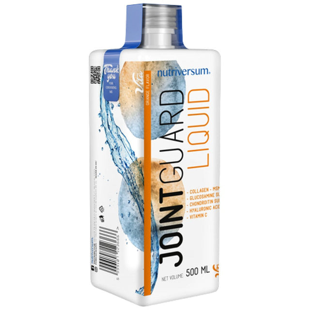 Joint Guard Liquid | Collagen, MSM, Glucosamine, Chondroitin, Hyaluronic Acid - 500 мл  Nutriversum - Nutra Best Bulgaria