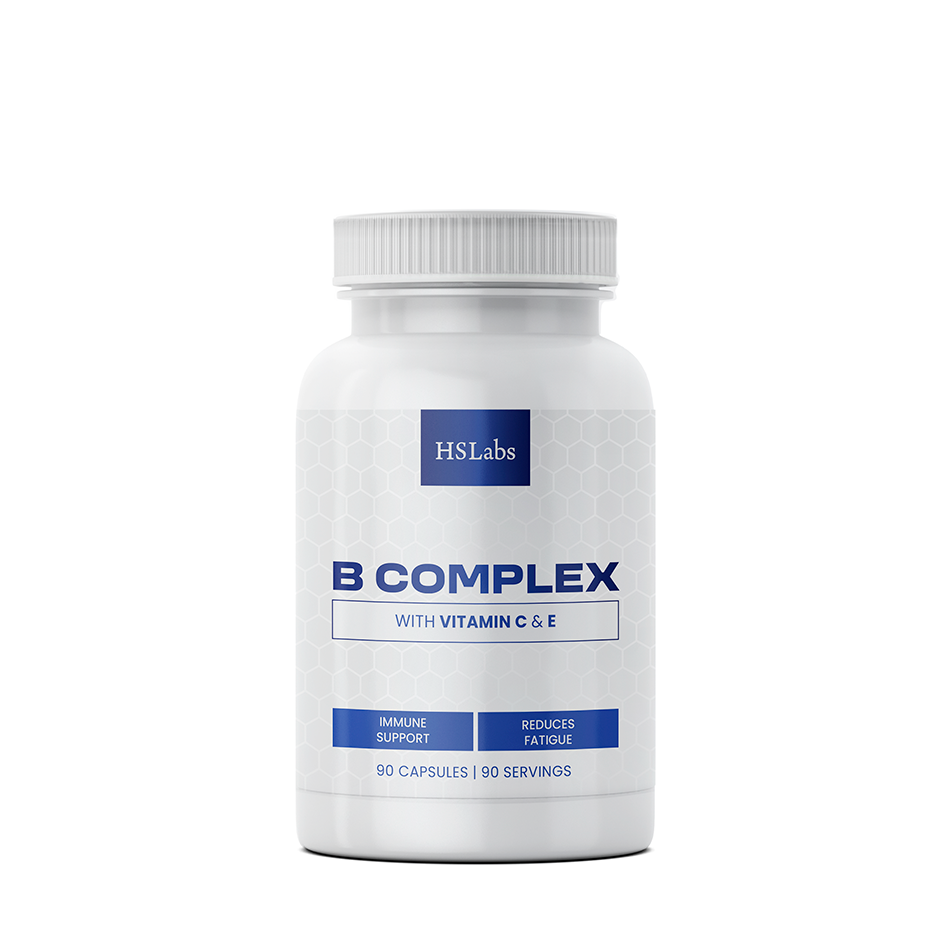 VITAMIN B COMPLEX - 90 Capsules  HS LABS - Nutra Best Bulgaria