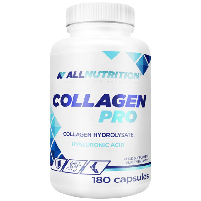 Collagen Pro Caps | with Glucosamine, Chondroitin, Hyaluronic, Boswellia - 180 капсули  AllNutrition - Nutra Best Bulgaria