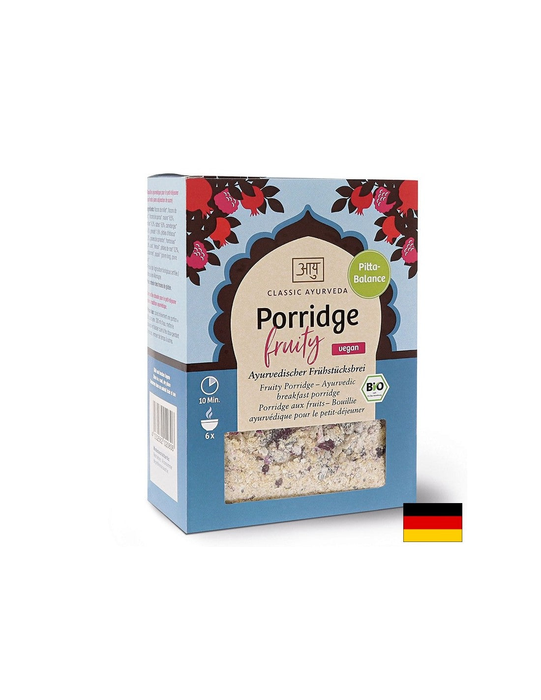 Аюрведична каша с плодове Pitta Balance, 6 порции, 480 g  amla natur / Maharishi Ayurveda - Nutra Best Bulgaria