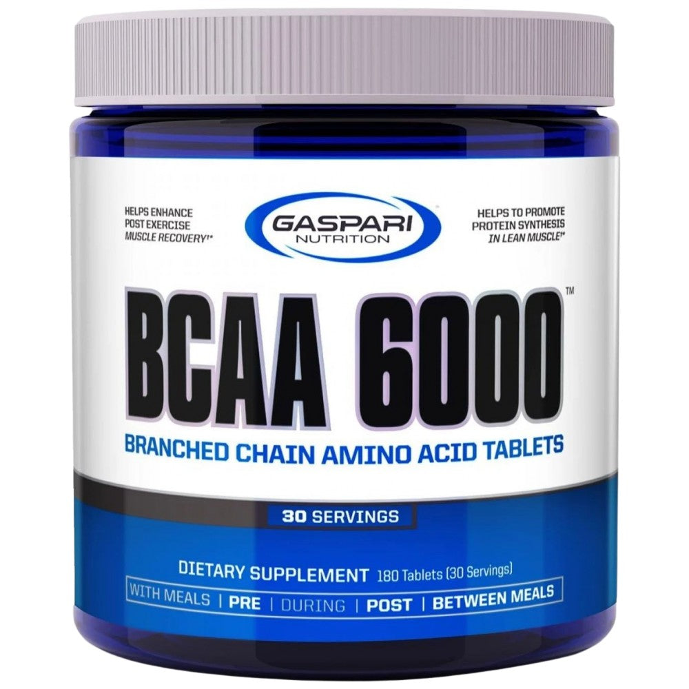 BCAA 6000 - 180 Таблетки  Gaspari Nutrition - Nutra Best Bulgaria