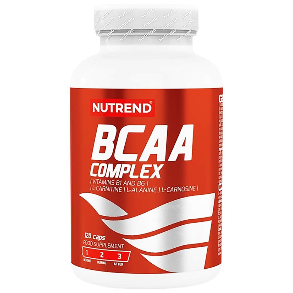BCAA Complex - 120 капсули  Nutrend - Nutra Best Bulgaria