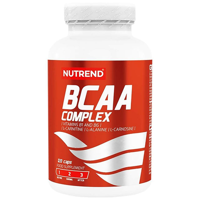 BCAA Complex - 120 капсули  Nutrend - Nutra Best Bulgaria