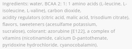 BCAA Power Drink - 250 мл  AllNutrition - Nutra Best Bulgaria