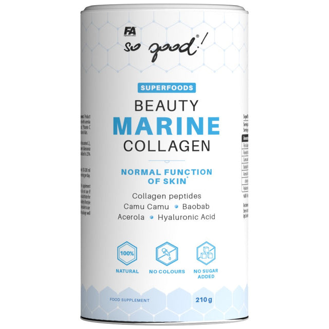 Beauty Marine Collagen / with Superfoods and Hyaluronic Acid - 210 грама  FA Nutrition - Nutra Best Bulgaria