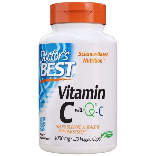 BEST Vitamin C + Quali™ C 1000 mg - 120 капсули  Doctor’s Best - Nutra Best Bulgaria