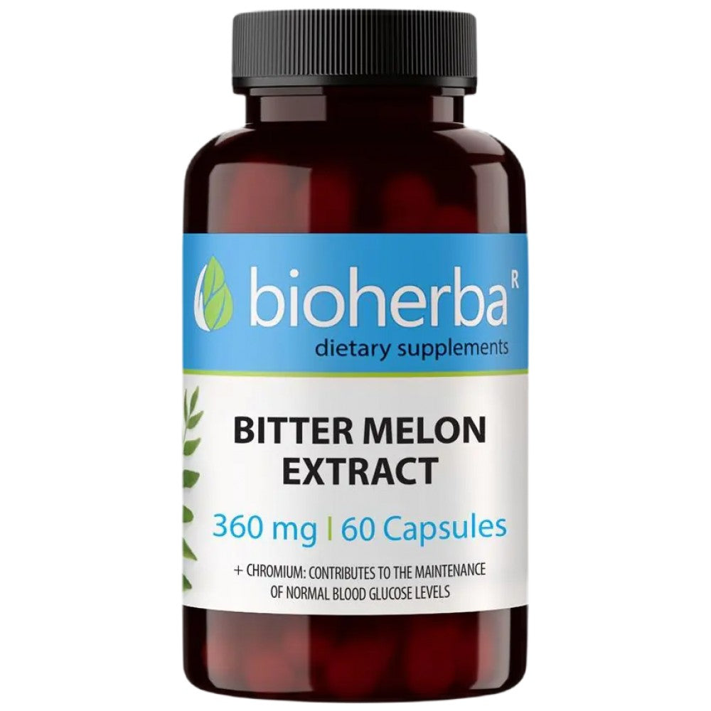 Bitter Melon Extract 470 mg - 60 капсули  Bioherba - Nutra Best Bulgaria
