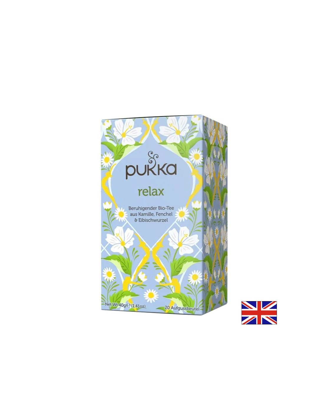 Билков чай Релакс, Био, 20 филтърни пакетчета  amla natur / Maharishi Ayurveda - Nutra Best Bulgaria