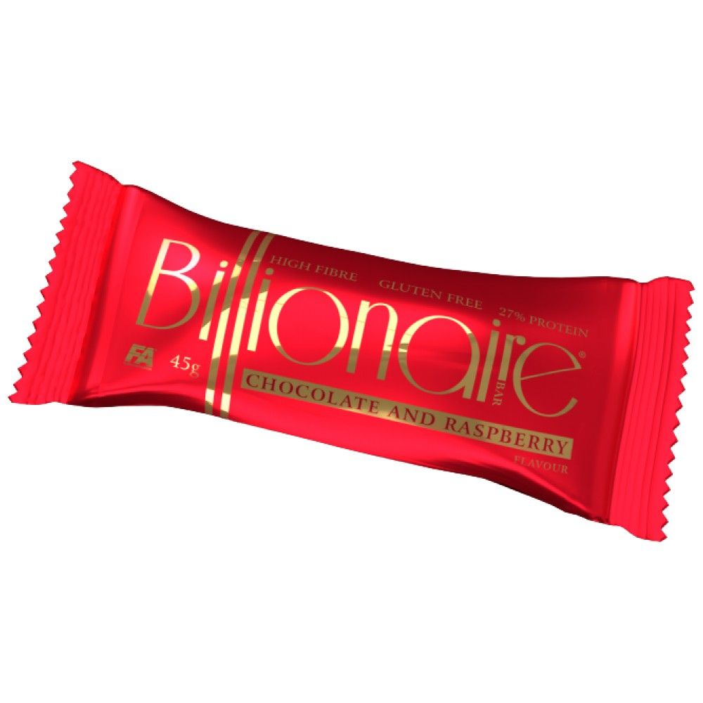 Billionaire Bar | High Fibre ~ Gluten Free ~ Protein Bar - 45 грама  FA Nutrition - Nutra Best Bulgaria