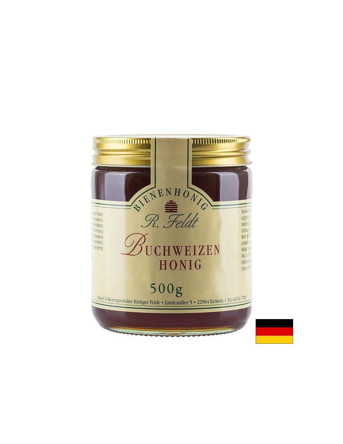 Buchweizenhonig - Мед от Елда (Гречка), 500 g  Rüdiger Feldt - Nutra Best Bulgaria