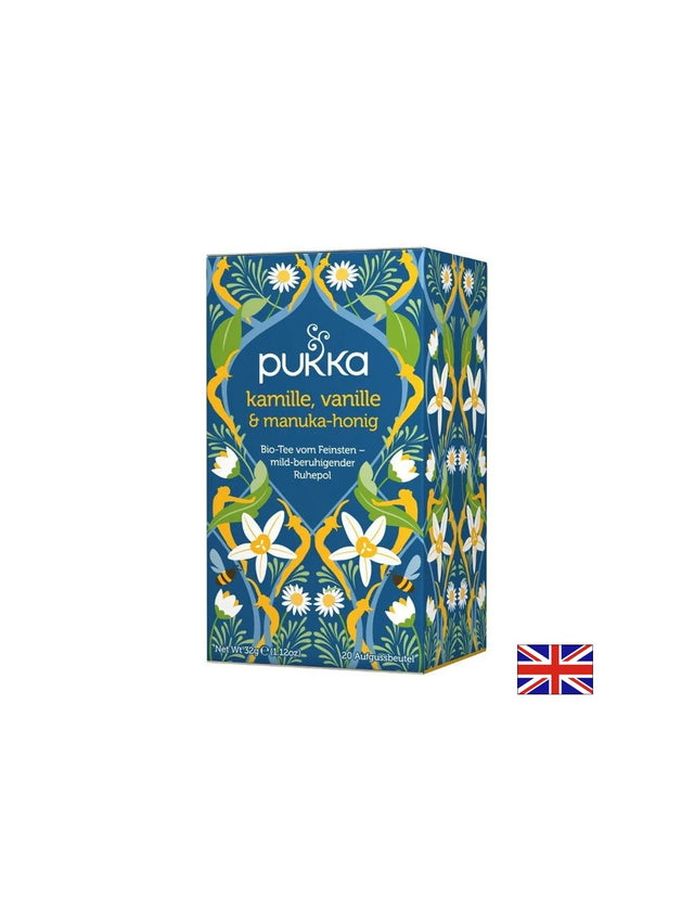 Чай с лайка, ванилия и мед от Манука Био, 20 филтърни пакетчета  amla natur / Maharishi Ayurveda - Nutra Best Bulgaria