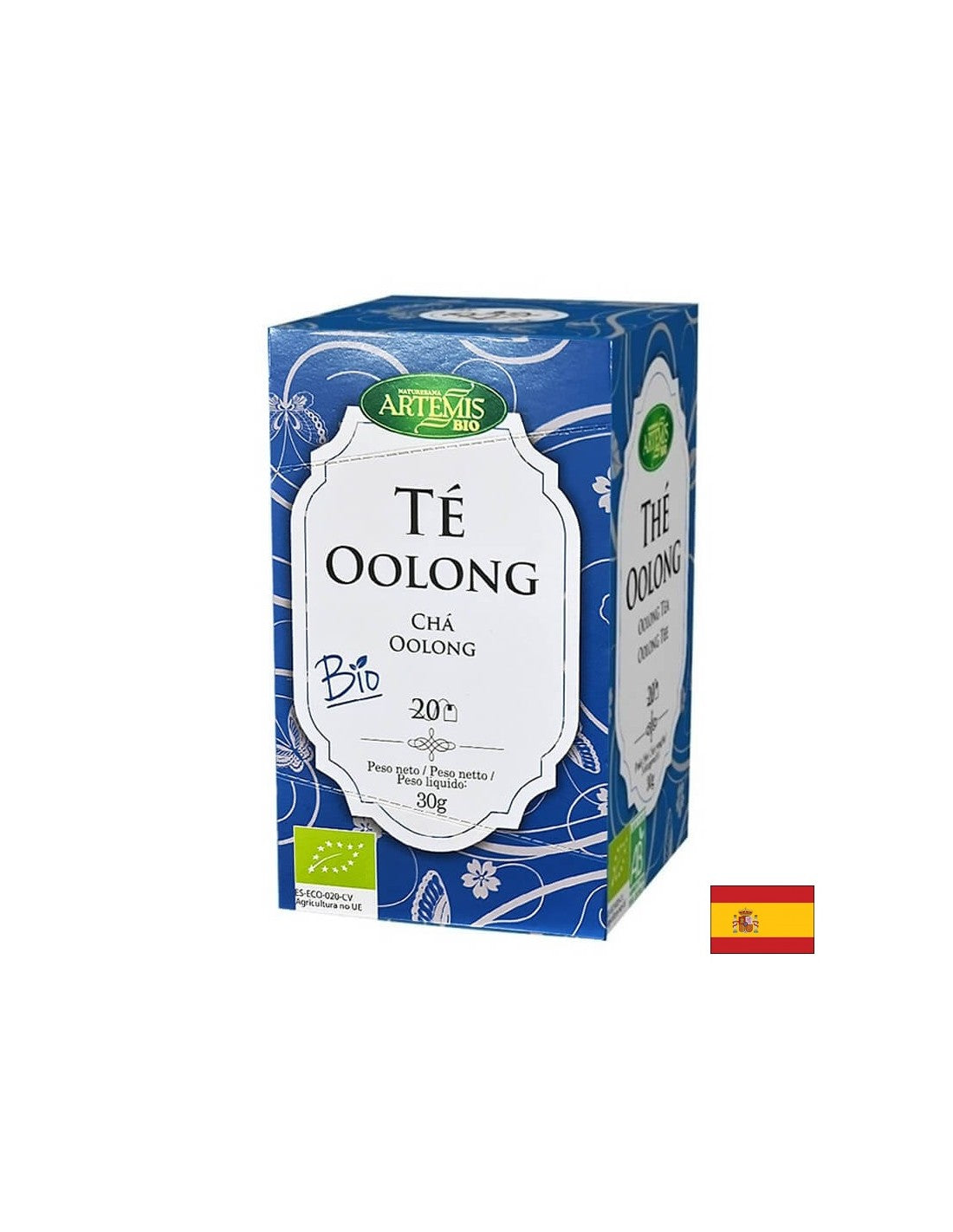 Чай Улонг (Оолонг) Био, 20 филтърни пакетчета Herbes del Moli  Herbes del Molí - Nutra Best Bulgaria