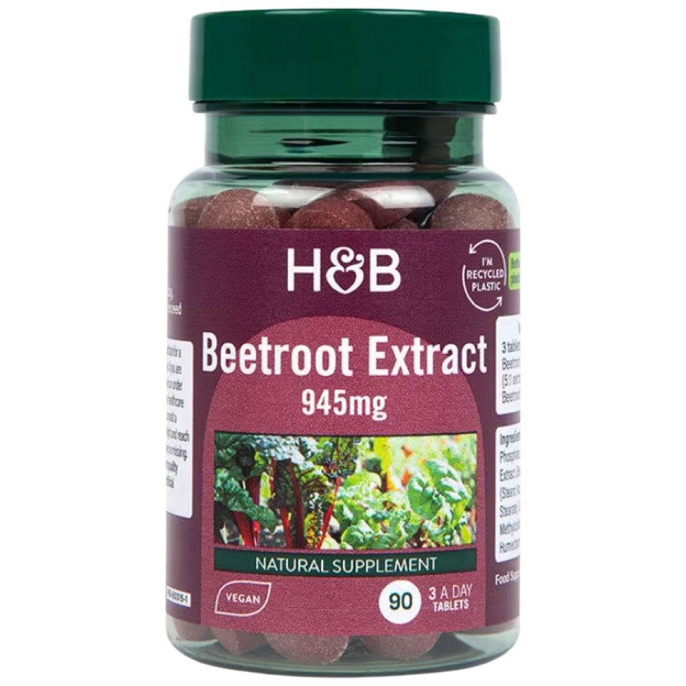 Beetroot Extract 945 mg - 90 Таблетки  Holland and Barrett - Nutra Best Bulgaria