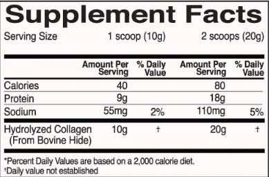 Collagen Peptides - 262.5 грама  Rule1 - Nutra Best Bulgaria