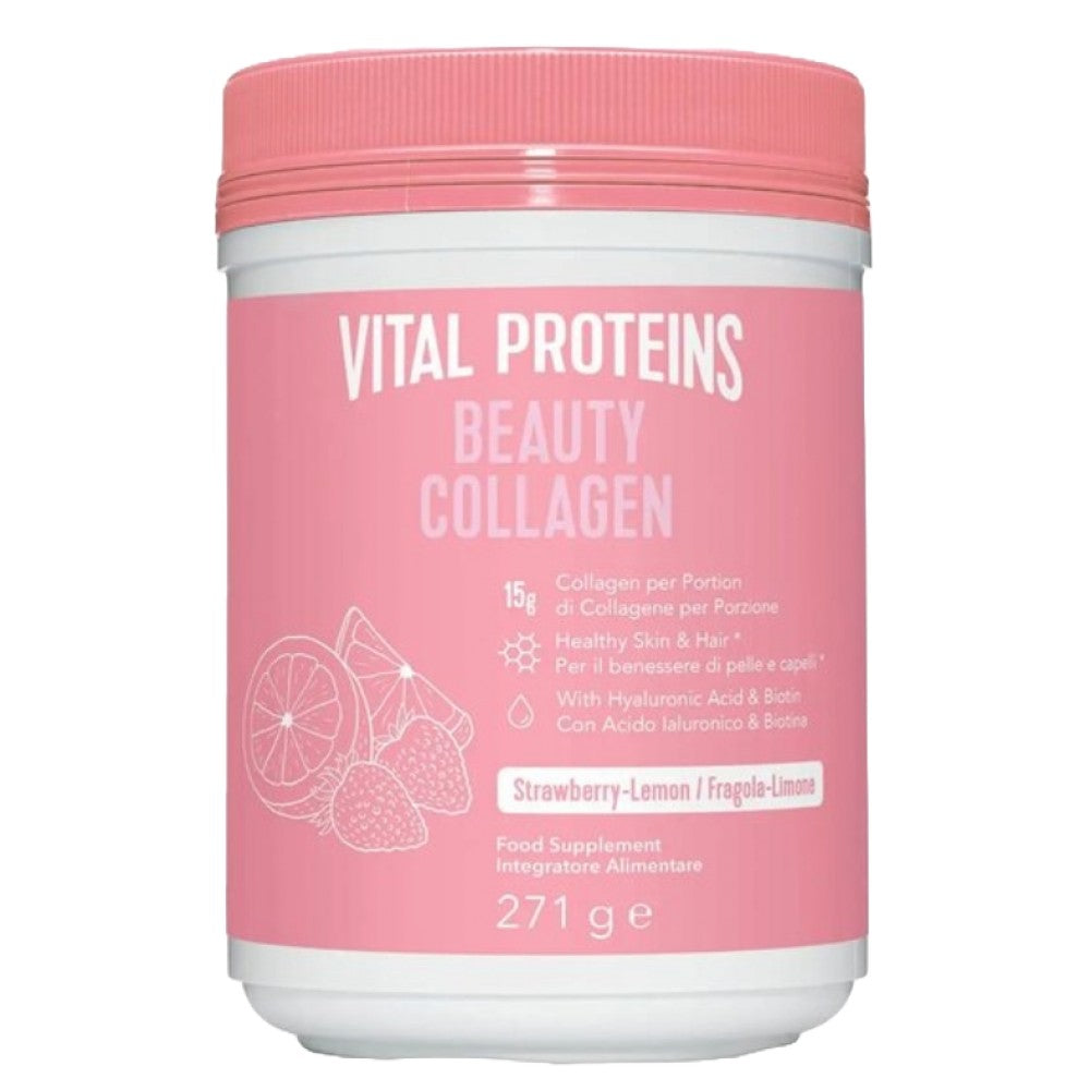 Beauty Collagen | with Collagen Peptides & Hyaluronic Acid - 271 грама  Vital Proteins - Nutra Best Bulgaria