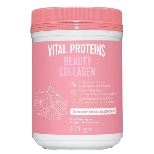 Beauty Collagen | with Collagen Peptides & Hyaluronic Acid - 271 грама  Vital Proteins - Nutra Best Bulgaria