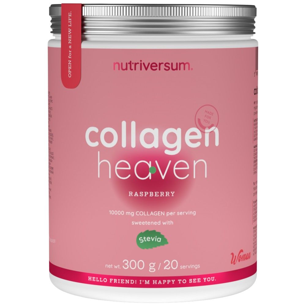 Collagen Heaven | added Zinc, Vitamin C and Hyaluronic Acid - 300 грама  Nutriversum - Nutra Best Bulgaria