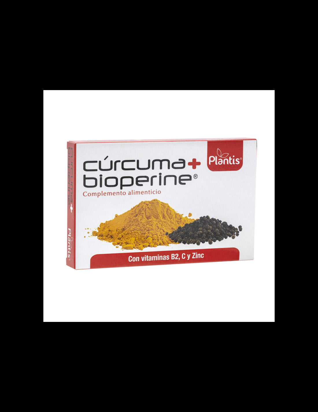 Куркума + биоперин (с витамини В2 и С & цинк) - Cúrcuma + bioperine Plantis®, 60 капсули  Artesania Agricola - Nutra Best Bulgaria