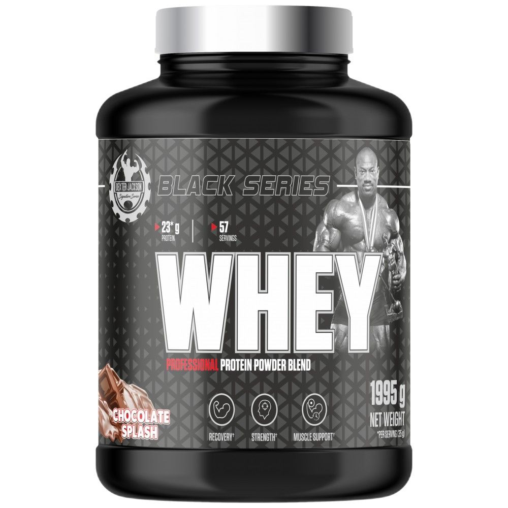 Black Series | Whey Protein - 1995 грама  Dexter Jackson Signature Series - Nutra Best Bulgaria