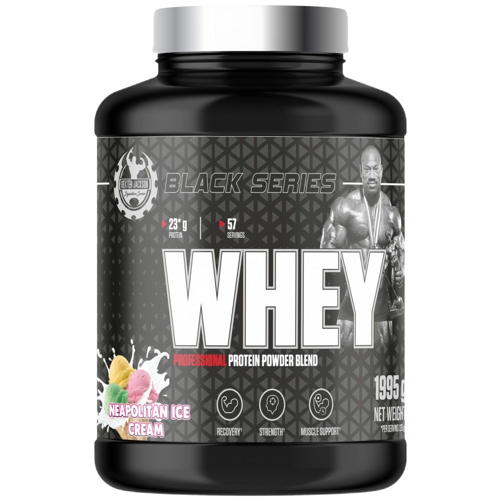 Black Series | Whey Protein - 1995 грама  Dexter Jackson Signature Series - Nutra Best Bulgaria