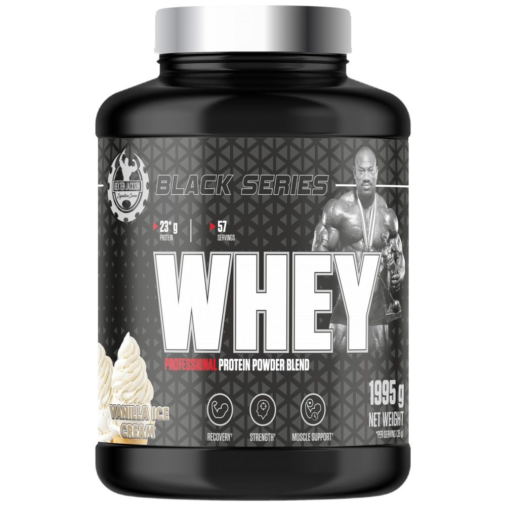 Black Series | Whey Protein - 1995 грама  Dexter Jackson Signature Series - Nutra Best Bulgaria