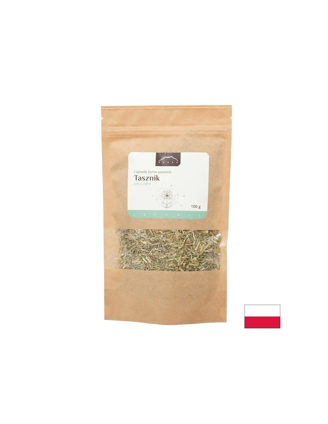 Диуретично и кръвоспиращо действие - Овчарска торбичка (нарязана билка), 100 g  Nanga - Nutra Best Bulgaria