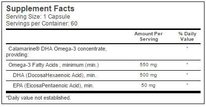 BEST DHA 500 mg / from Calamari - 60 Гел капсули  Doctor’s Best - Nutra Best Bulgaria