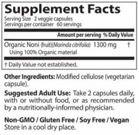 BEST Noni Concentrate 650 mg - 120 капсули  Doctor’s Best - Nutra Best Bulgaria