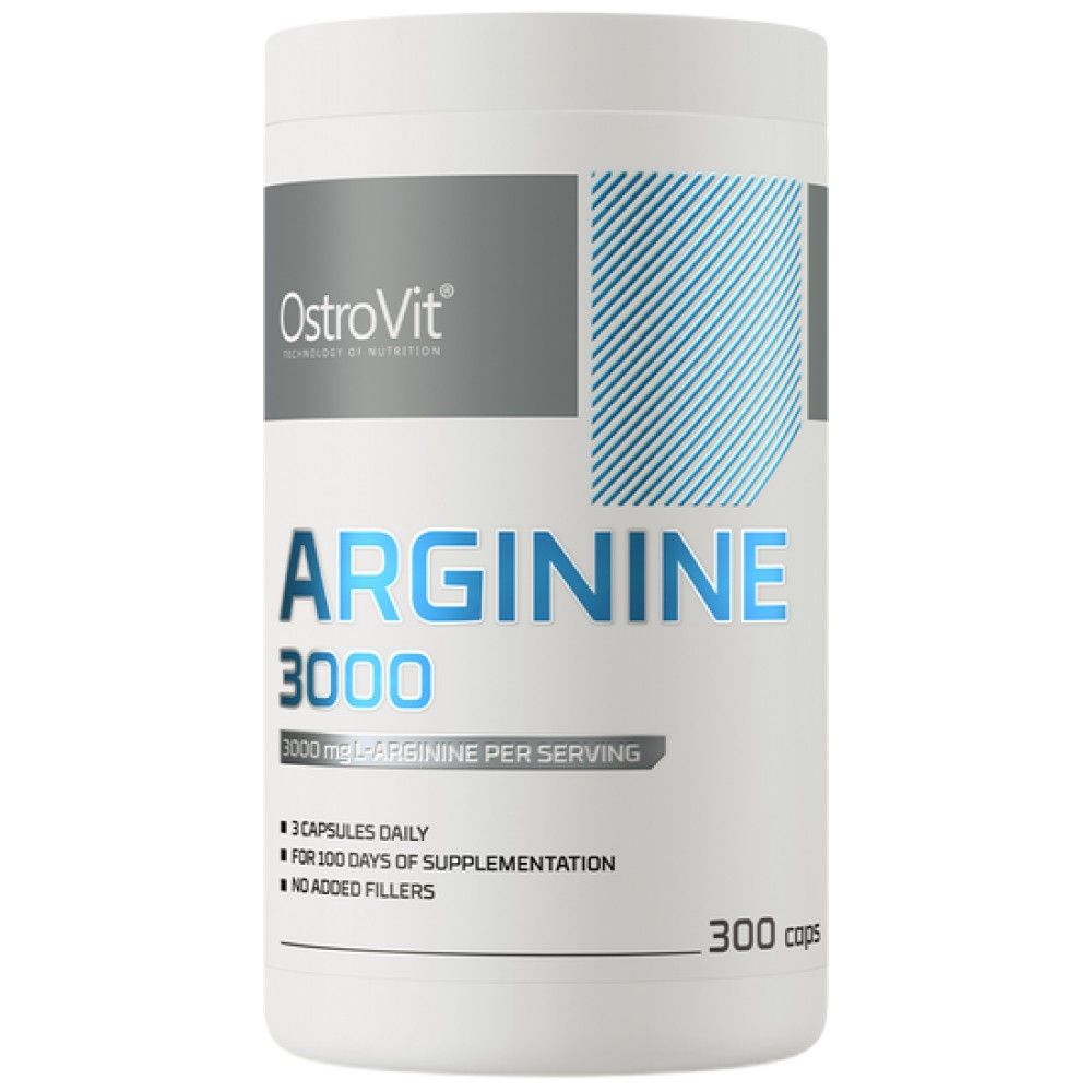 Arginine 3000 / L-Arginine Caps - 150 капсули  OstroVit - Nutra Best Bulgaria