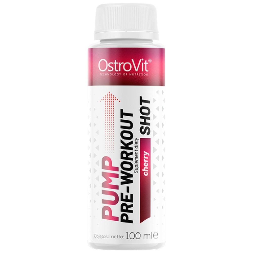 Pump Pre-Workout Shot | without Beta-Alanine - 100 мл  OstroVit - Nutra Best Bulgaria
